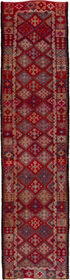 Vintage Oushak Runner Rug (2' x 11')