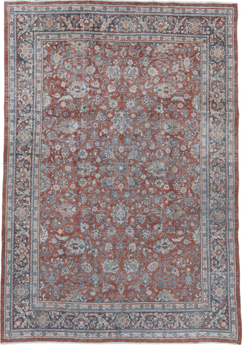 Antique Mahal Area Rug (6' x 9')