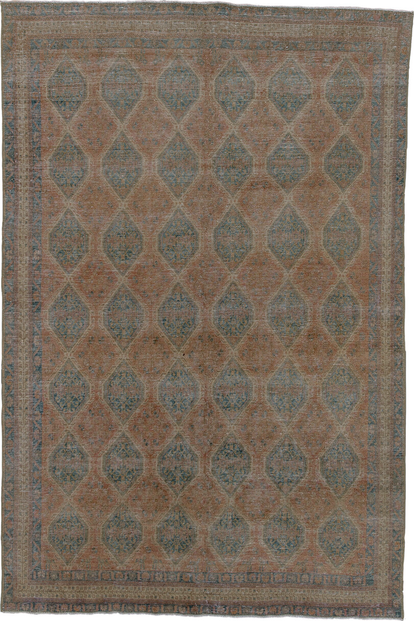 5' x 8' one-of-a-kind handmade vintage Afshar medium size rug. Color palette: black, brown, dim gray, gray, pink