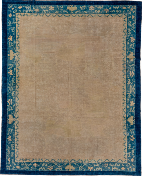 Antique Chinese Area Rug (9' x 11')
