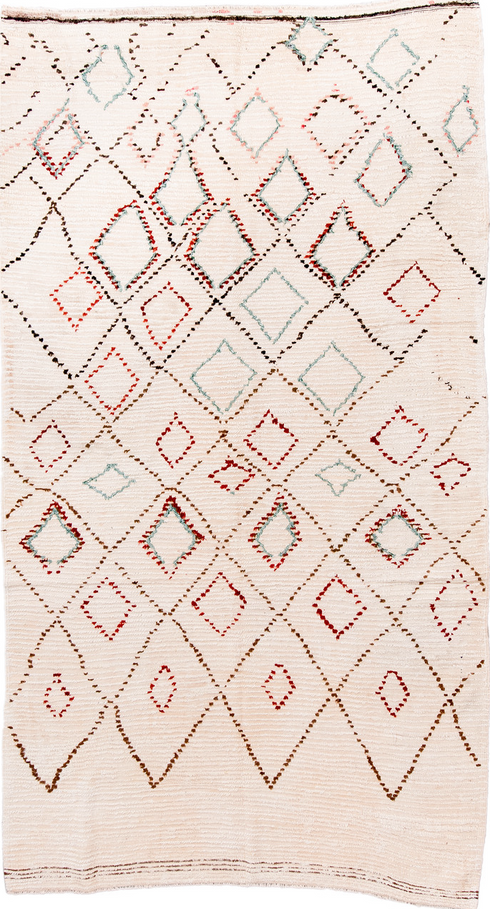 Vintage Moroccan Area Rug (5' x 10')