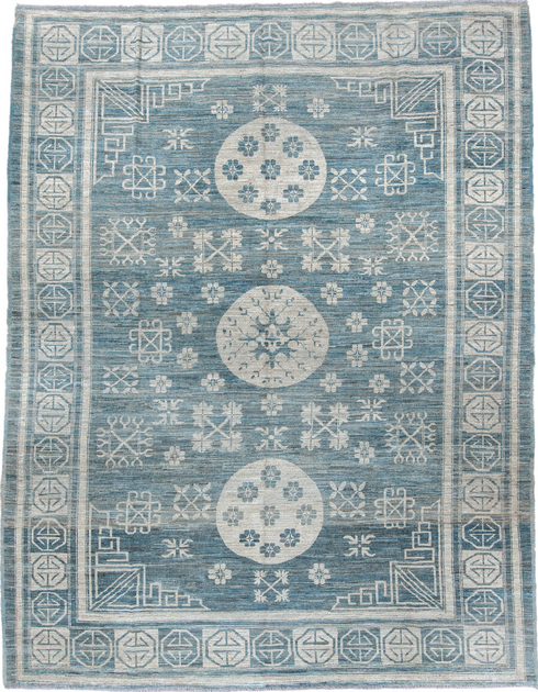 Vintage Oushak Area Rug (9' x 11')