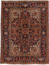 Vintage Heriz Area Rug (4' x 6')