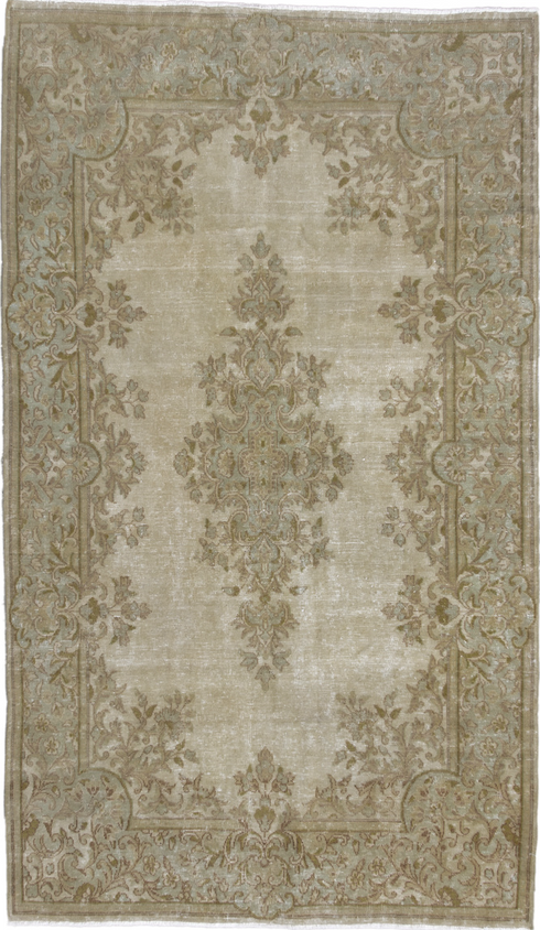 Antique Kerman Area Rug (4' x 6')