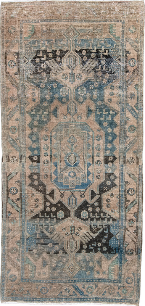 Antique Bidjar Runner Rug (3' x 8')