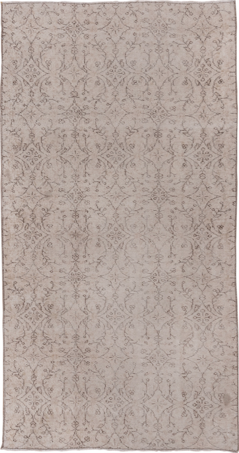 Vintage Oushak Area Rug (3' x 7')