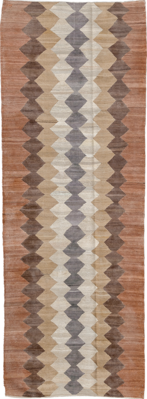 Vintage Kilim Runner Rug (3' x 9')