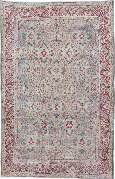 Antique Kerman Area Rug (6' x 9')