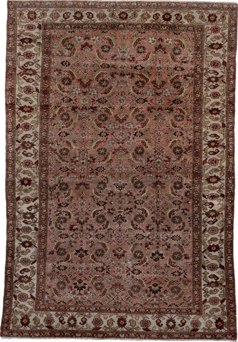 Antique Malayer Area Rug (4' x 6')
