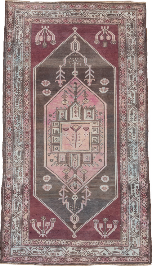 Antique Malayer Area Rug (4' x 7')