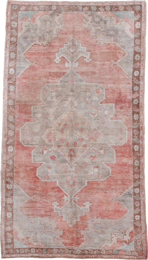 Antique Oushak Area Rug (5' x 9')