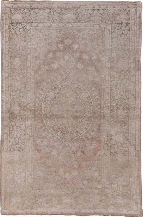 Vintage Oushak Area Rug (4' x 6')