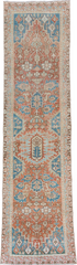 Vintage Heriz Runner Rug (2' x 10')