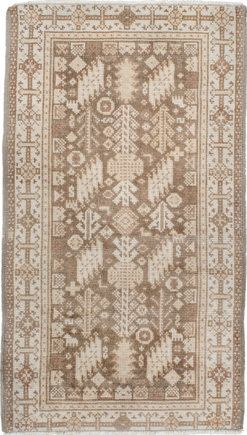 Antique Oushak Area Rug (2' x 4')