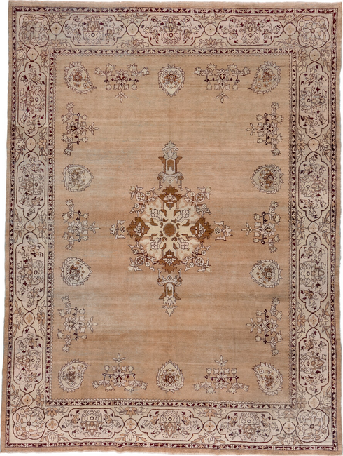 Antique Amritzar Area Rug (8' x 11')