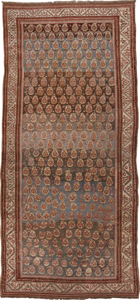 Antique Malayer Runner Rug (4' x 10')