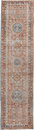 Antique Karaje Runner Rug (3' x 11')