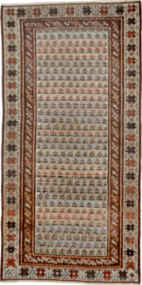 Antique Malayer Area Rug (2' x 5')