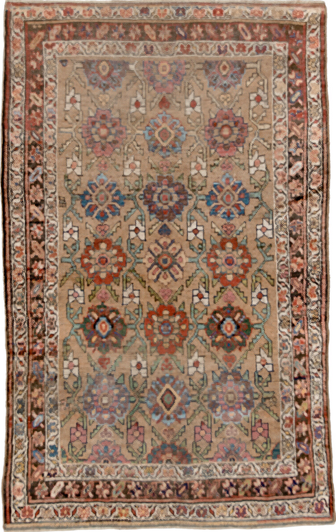 Vintage Bidjar Area Rug (4' x 6')