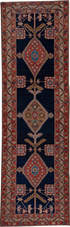 Antique Serapi Runner Rug (3' x 11')