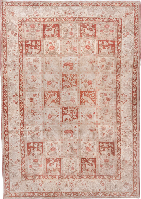 Vintage Tabriz Area Rug (7' x 10')