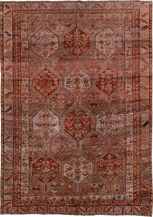 Antique Shiraz Area Rug (6' x 9')