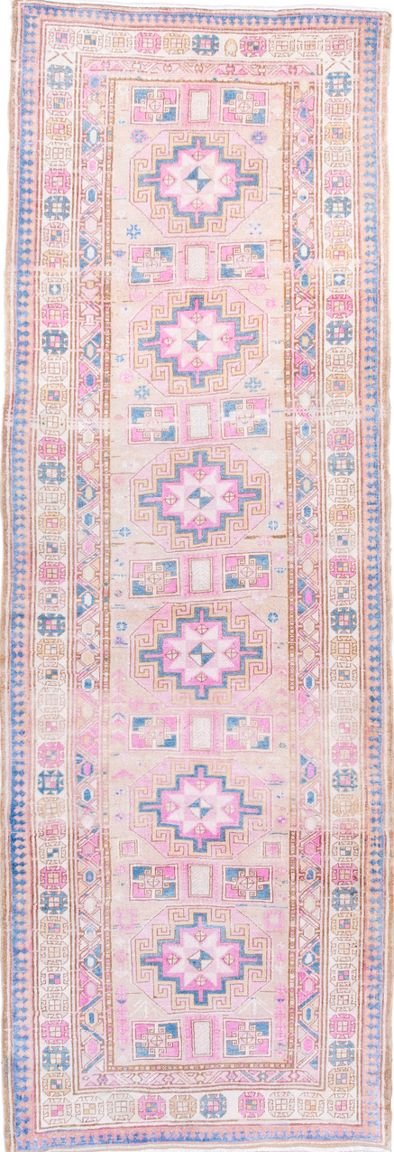 Antique Sarab Runner Rug (3' x 9')