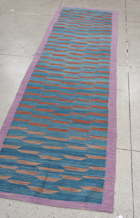 Vintage Kilim Runner Rug (2' x 8')