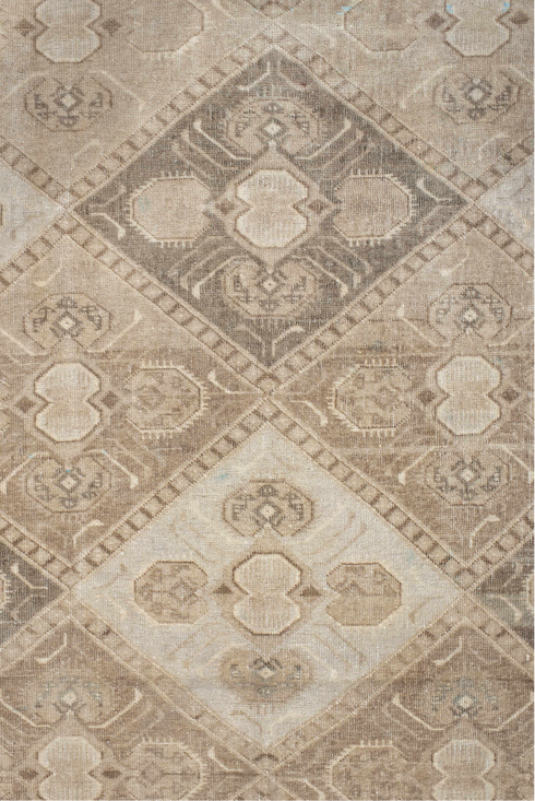 Antique Afghan Area Rug (6' x 9')