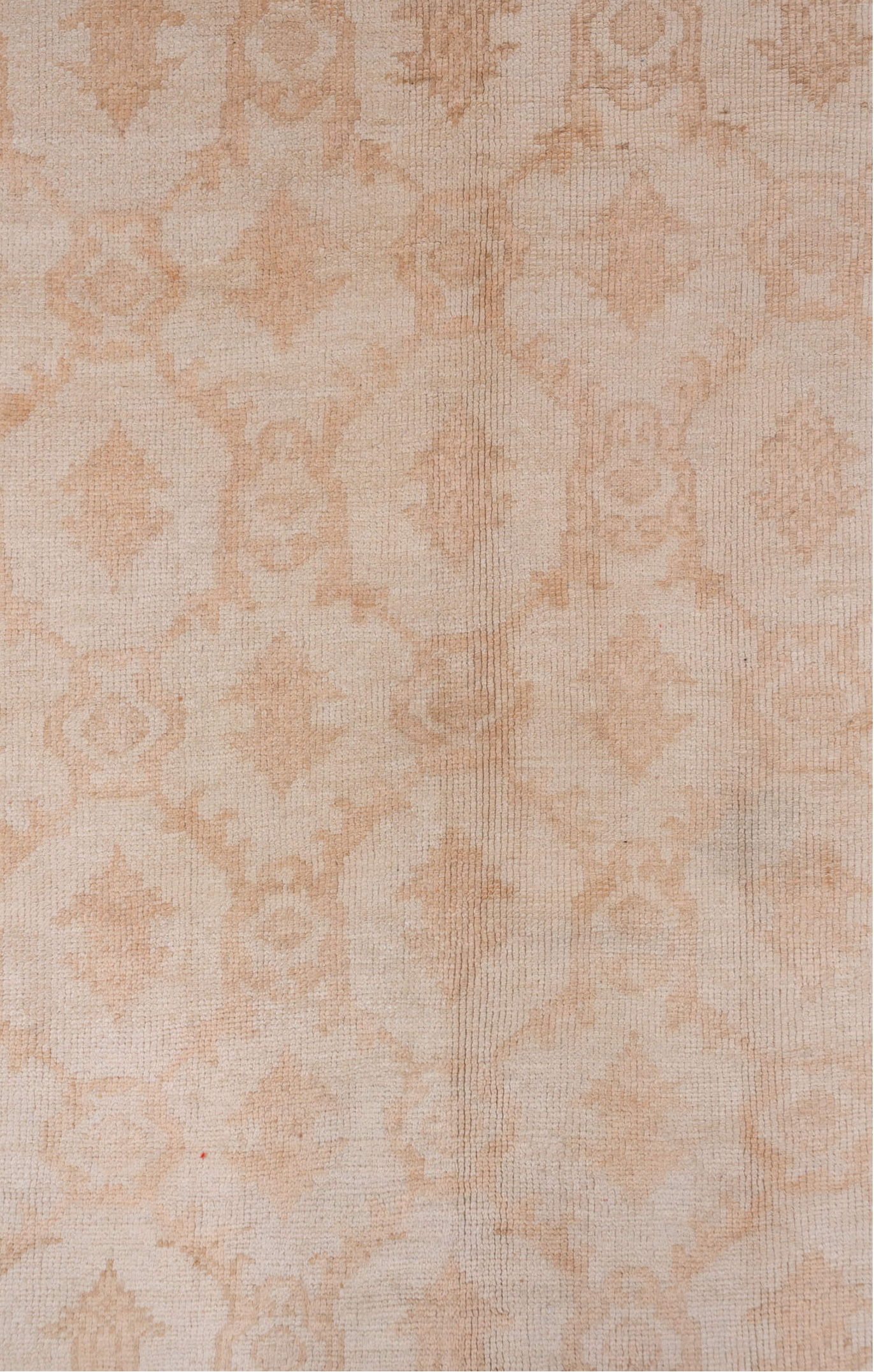 5' x 10' one-of-a-kind handmade vintage Konya medium size rug. Color palette: brown, gray, light gray, linen, off-white