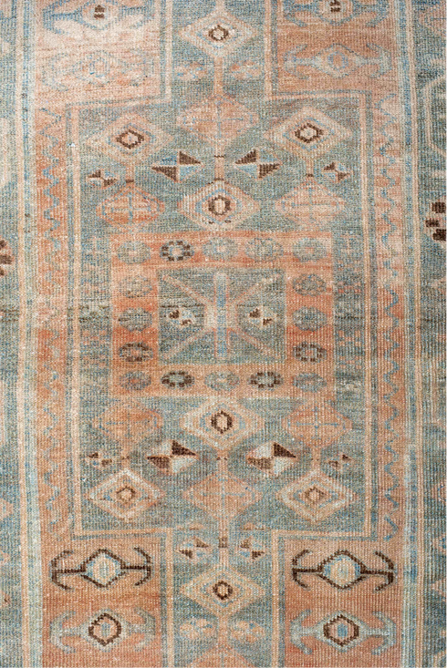 Antique Bidjar Area Rug (3' x 7')
