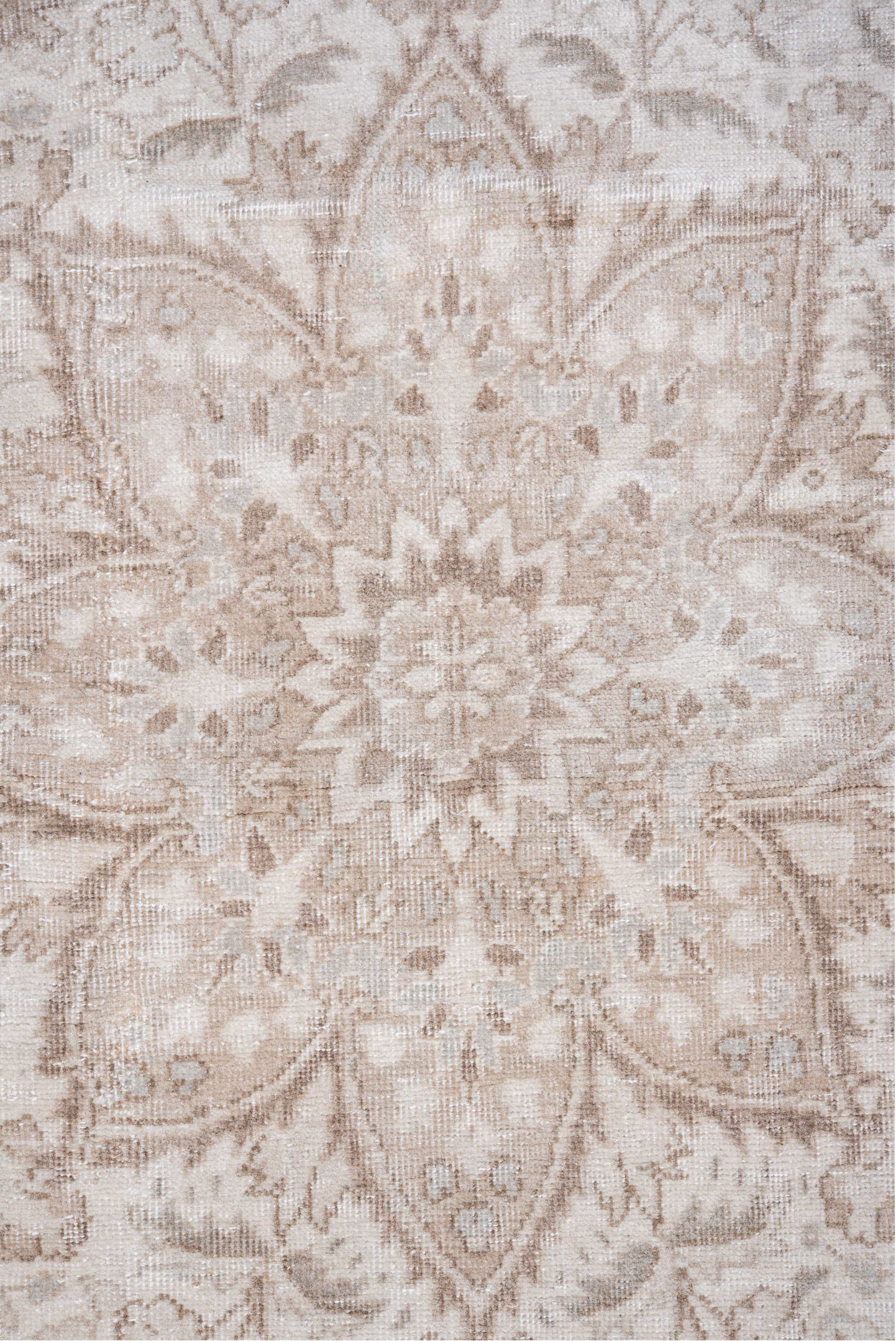 8' x 13' one-of-a-kind handmade vintage Tabriz large size rug. Color palette: dark gray, gainsboro, gray, light gray