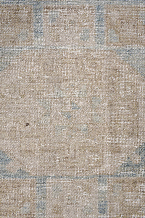 Antique Oushak Runner Rug (3' x 9')