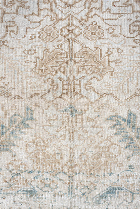 Antique Heriz Area Rug (5' x 7')