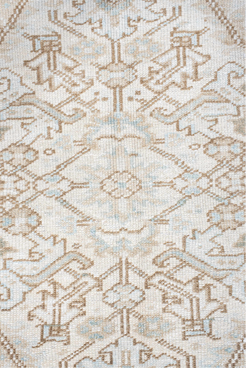 Antique Heriz Area Rug (7' x 11')