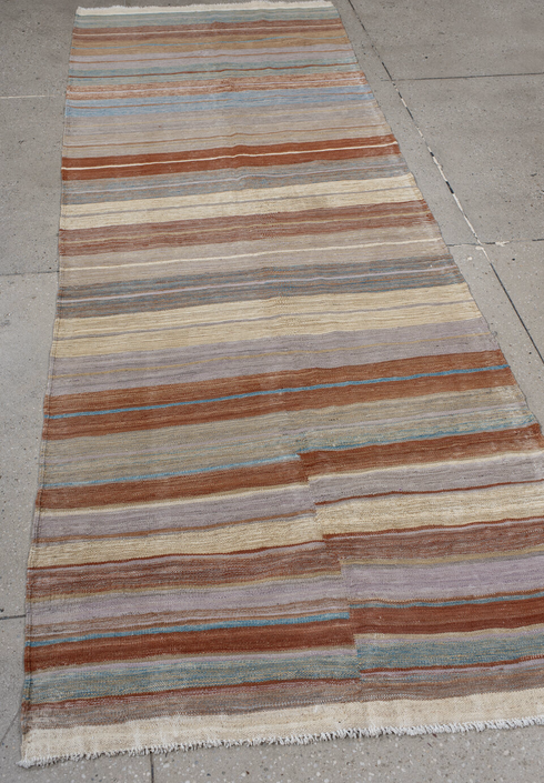 Vintage Kilim Runner Rug (3' x 9')