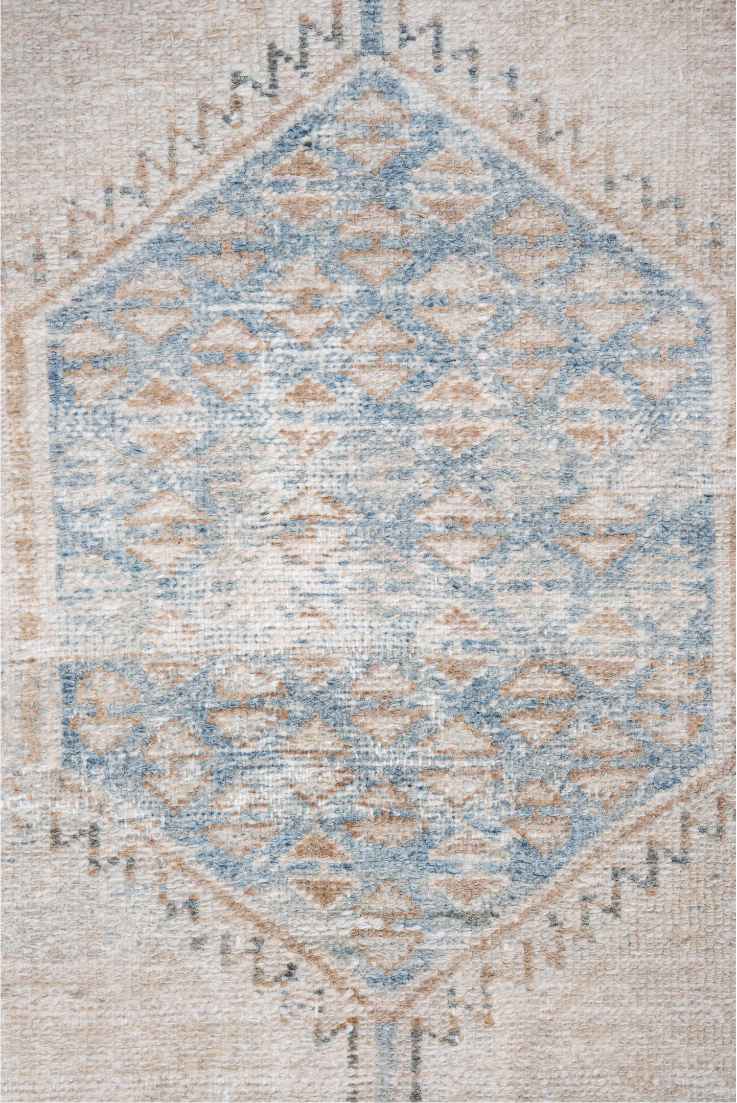 3' x 6' one-of-a-kind handmade vintage Hamadan runner rug. Color palette: blue, dark gray, dim gray, gainsboro, gray