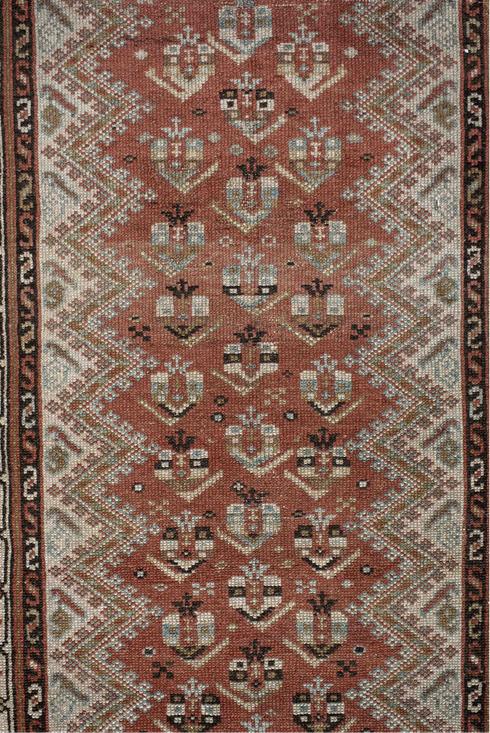 Antique Malayer Runner Rug (2' x 10')