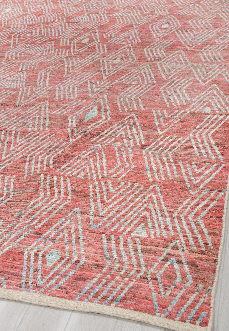 10' x 14' one-of-a-kind handmade vintage Tulu large size rug. Color palette: brown, dark gray, dim gray, gray, indian red