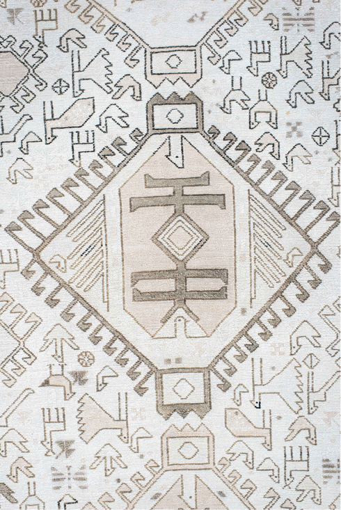 Antique Sumak Area Rug (3' x 5')