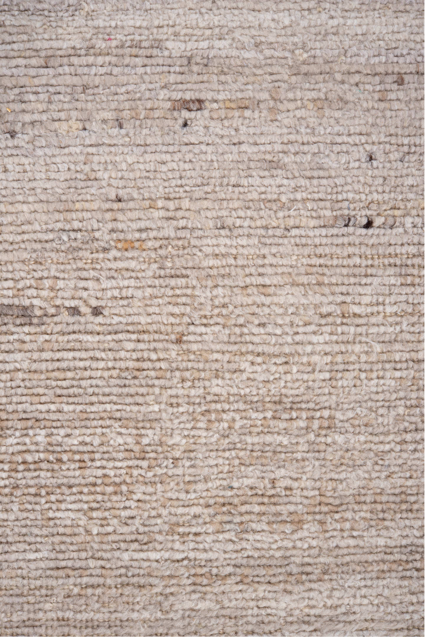 3' x 8' one-of-a-kind handmade vintage Moroccan runner rug. Color palette: brown, gainsboro, gray, light gray, linen