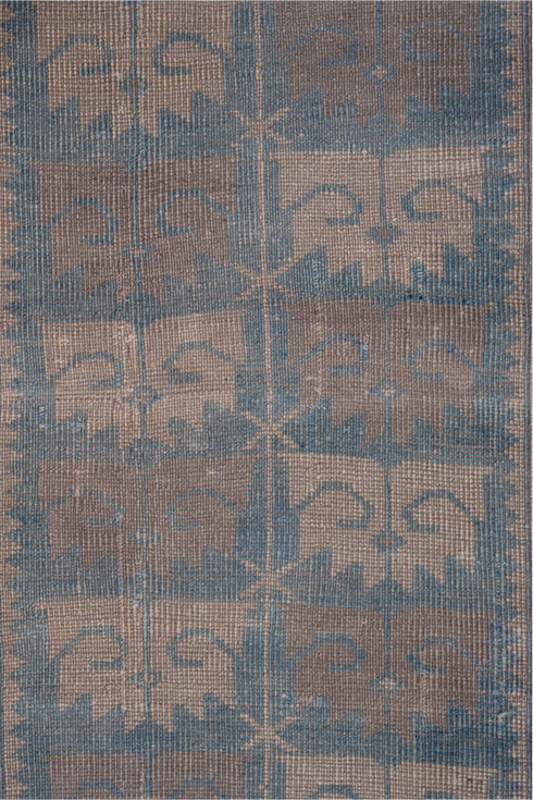 Antique Oushak Runner Rug (2' x 9')