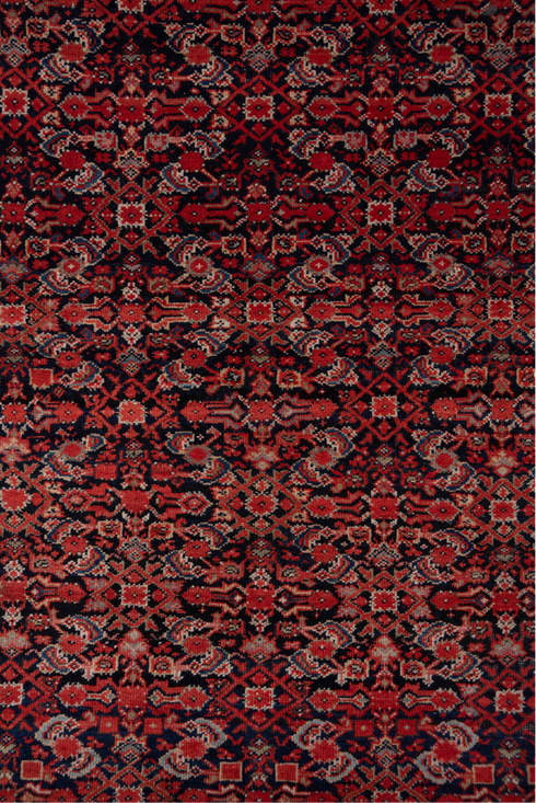 Antique Far.Sarouk Area Rug (4' x 6')