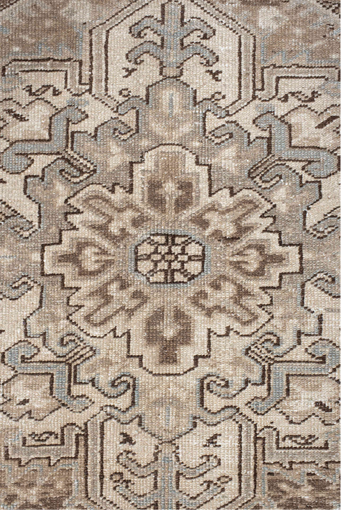 Antique Heriz Area Rug (8' x 11')