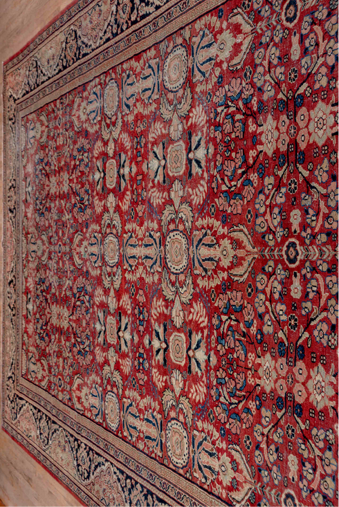 Vintage Mahal Area Rug (11' x 17')