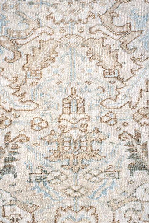 Antique Heriz Area Rug (7' x 8')
