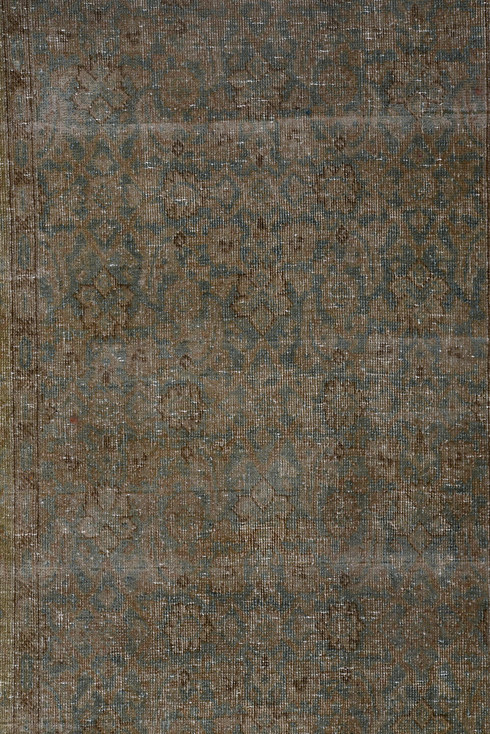 Antique Tabriz Runner Rug (2' x 15')