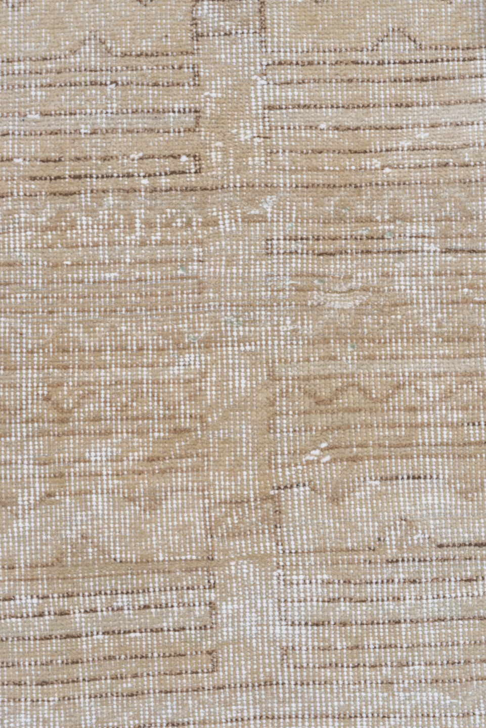 3' x 6' one-of-a-kind handmade vintage Oushak small size rug. Color palette: dim gray, gainsboro, gray, light gray