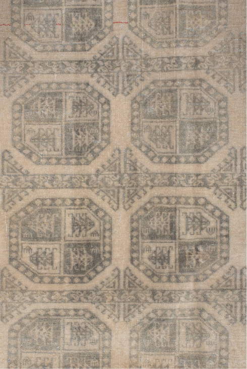 Antique Afghan Area Rug (6' x 9')