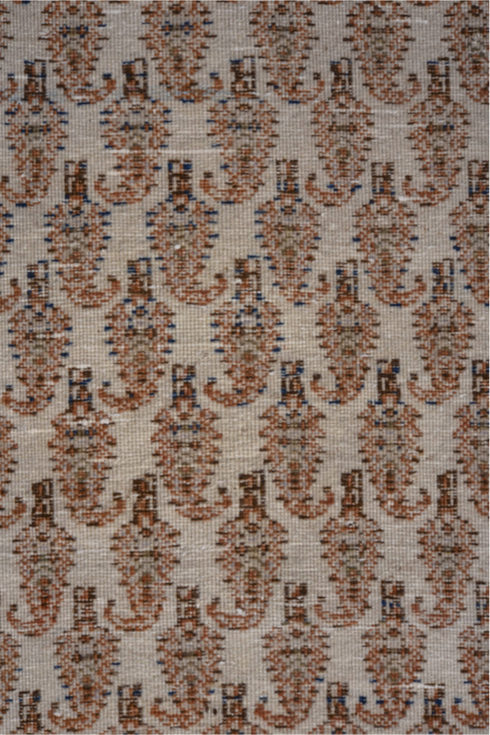 Antique Tabriz Runner Rug (2' x 8')